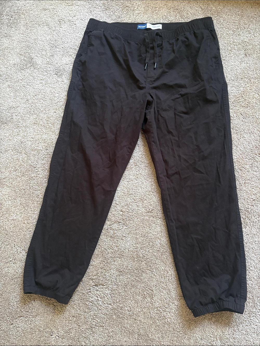 Old Navy Black Men's Drawstring Joggers